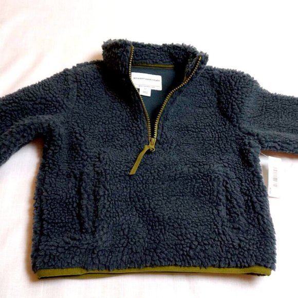 Amazon Essentials NWT Soft fuzzy fleece Zip Jacket Kid’s Size 2 T - Picture 2 of 10